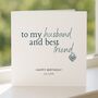Personalised Romantic Birthday Card For Husband, thumbnail 5 of 8
