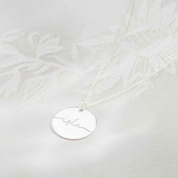 Large Esme Personalised Name Necklace, 3 of 10
