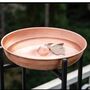 Handmade Solid Copper Bird Bath Bowl, 250 Mm Diameter, thumbnail 1 of 5