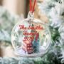 Personalised London Scene Dome Bauble, thumbnail 1 of 5