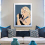 Custom Peek A Boo Pet Portrait For Dog And Cat Gift, thumbnail 8 of 11