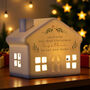 Personalised Christmas Foliage LED House, thumbnail 4 of 5