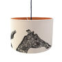 Animal Lampshade With Wood Lining, thumbnail 4 of 8
