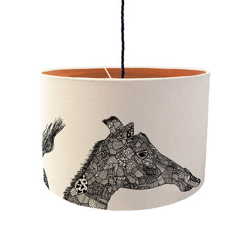 Animal Lampshade With Wood Lining, 4 of 8