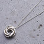 Personalised Mini Four Ring Russian Necklace, thumbnail 5 of 7