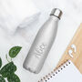 Personalised Glitter Insulated Water Bottle, thumbnail 5 of 12