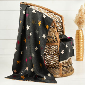 Star Reversible Winter Scarf, 6 of 8