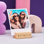 Friendship Personalised Wooden Photo Holder, thumbnail 2 of 2