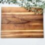 Anniversary Gift Engraved Heart Chopping Board, thumbnail 5 of 9