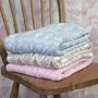 Waveney Cashmere Cotton Baby Blanket, thumbnail 3 of 8