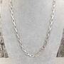 Men's Bold Sterling Silver Necklace, thumbnail 1 of 12