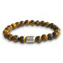 Men's Liverpool Football Fan Tiger's Eye Bracelet, thumbnail 1 of 6