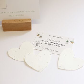 Loss, Grief And Bereavement Gift Plantable Seed Card, 3 of 6