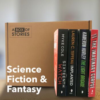 Sci Fi And Fantasy Box Of Four Books Subscription, 4 of 4