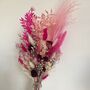 Pink Dried Flower Bouquet, thumbnail 1 of 10