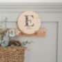 Personalised Floral Name Plaque | Wooden Nursery Name Sign, thumbnail 4 of 7