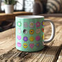 Q Tea Ceramic Mugs. Valentines Or Anniversary Gift, thumbnail 6 of 12