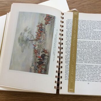 'Sporting Pics Of England' Upcycled Notebook, 4 of 5