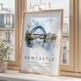 Newcastle Travel Print, thumbnail 3 of 7