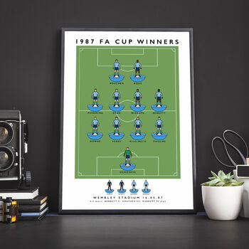 Coventry City 1987 Fa Cup Winners Poster, 3 of 8