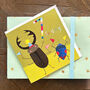 Beetles 7th Birthday Card, thumbnail 4 of 5