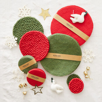 Fair Trade Limited Edition Felt Tableware, 12 of 12