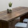 Reclaimed Wooden Plank Table, thumbnail 3 of 3