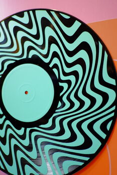 Swirl Upcycled 12' Lp Vinyl Record Decor, 9 of 11