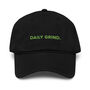 Gustatory Daily Grind. Cotton Embroidered Cap, thumbnail 1 of 12