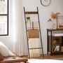 Leaning Ladder Shelf Display Towel Rack Five Tier, thumbnail 1 of 9