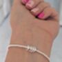 Sterling Silver Milestone Birthday Bracelet In Various Ages, thumbnail 2 of 11