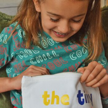 'The Tiny Human's Stuff' Cotton Bag, 7 of 8