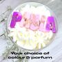 Large Candle Triple Wick With Whipped Wax And Personalisation Birthday, thumbnail 2 of 6