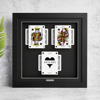 The Perfect Match Personalised King And Queen Gift Frame, 7 of 12