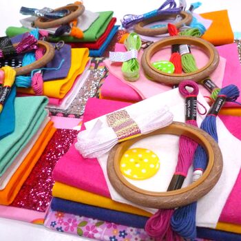 Bright Craft Bundle Kit For Sewing, Making And Crafting, 3 of 12