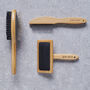 Bamboo Dog Grooming Brushes, thumbnail 1 of 10