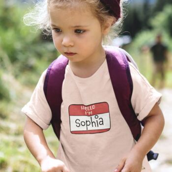 Personalised First Day Of School T Shirt, 2 of 2