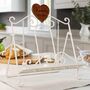 Personalised Heart Cookbook Stand, thumbnail 3 of 4
