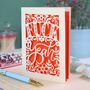 Fuck Yeah Papercut Congratulations Card, thumbnail 3 of 6