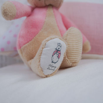 Baby Pink Nursery Name Cushion, 8 of 10