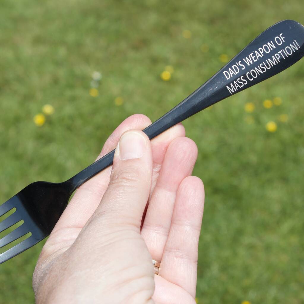 Stainless Steel Fork With Free Engraving For Him, 1 of 4