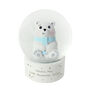 Personalised Polar Bear Snow Globe, thumbnail 3 of 7