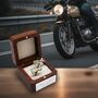 Personalised Two Tone Motorcycle Cufflinks, thumbnail 1 of 8