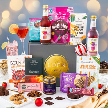 Luxury Personalised Food And Drink Hamper, Vegan, Gin, 2 of 12