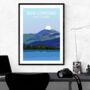Ben Lomond Scottish Mountain Peak Art Print, thumbnail 1 of 3