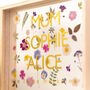 Personalised Pressed Flower Art Frame, thumbnail 3 of 5