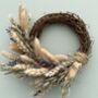 Mini Dried Flower Natural Wreath, thumbnail 5 of 5