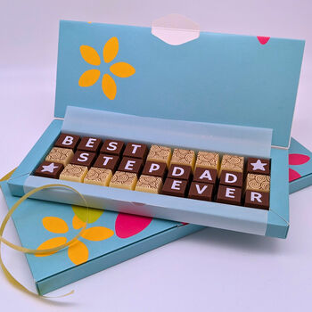 Personalised Chocolates In A Medium Box, 4 of 8