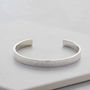 Sterling Silver Message Bangles, thumbnail 3 of 8