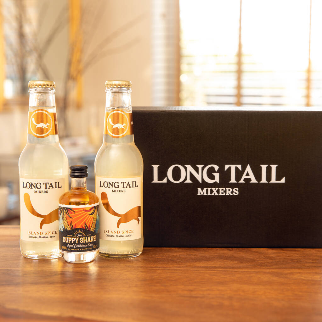 Island Rum Punch Gift Box By Long Tail Mixers